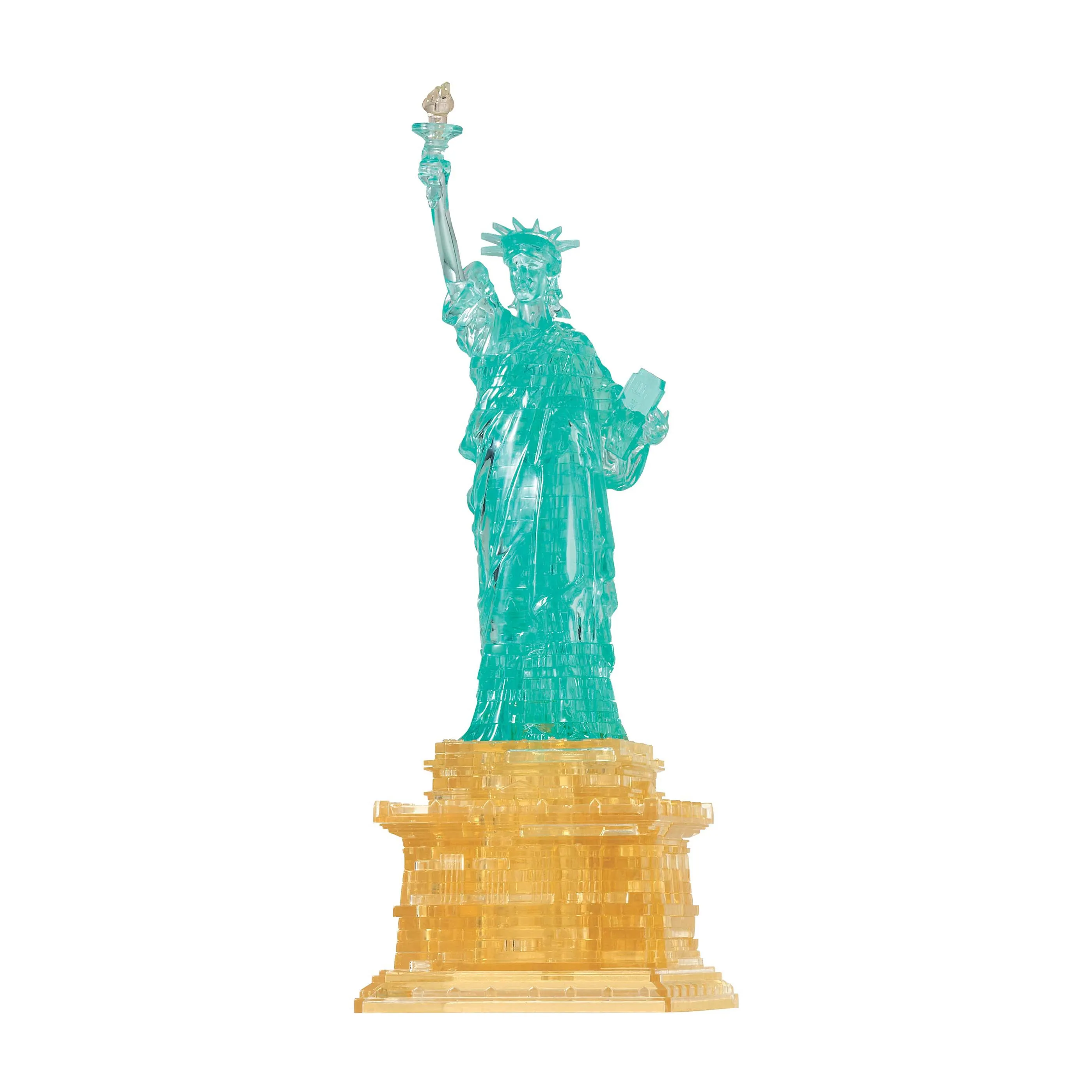 3D Crystal Puzzle - Statue of Liberty: 69 Pcs