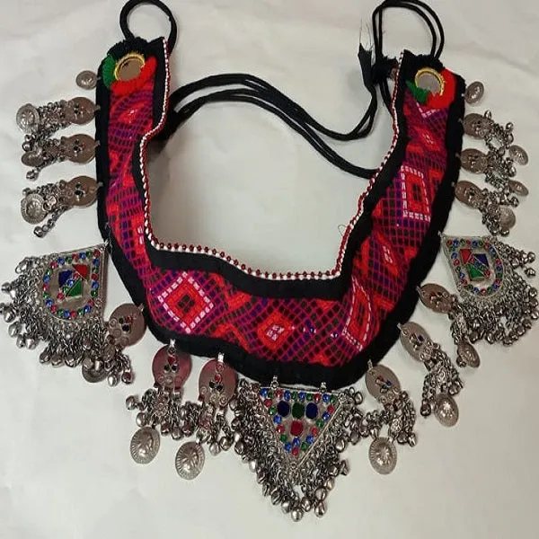 Afghan Vintage Kuchi Belt With Old Pendants and Tassels