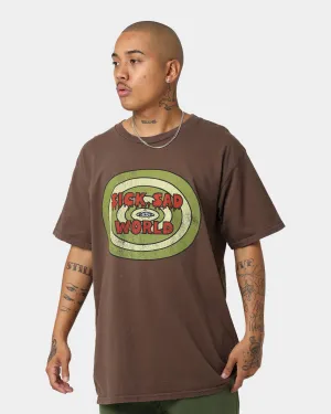 American Thrift X Daria Sick Sad World T-Shirt Brown