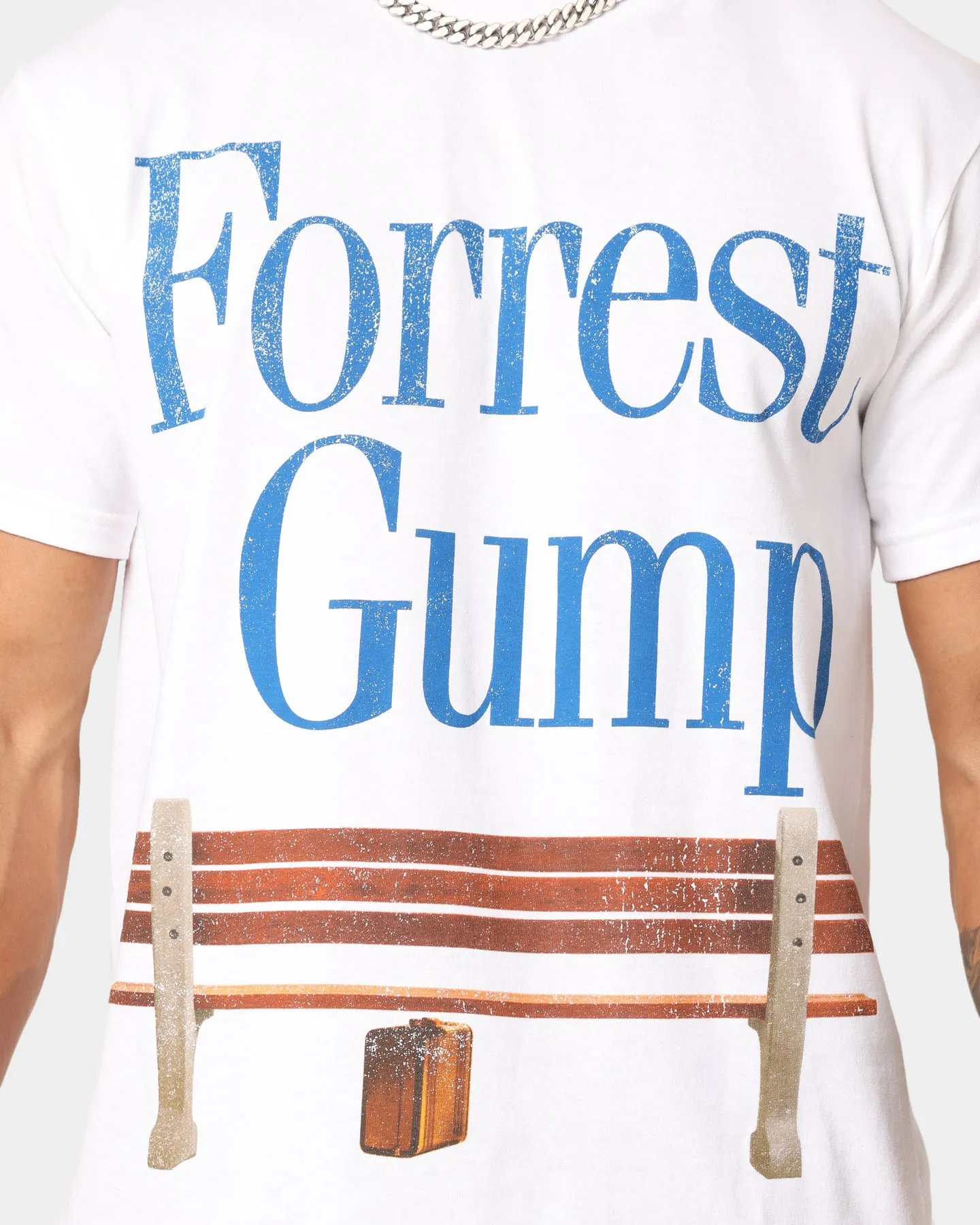 American Thrift X Forest Gump Forest Gump T-Shirt White