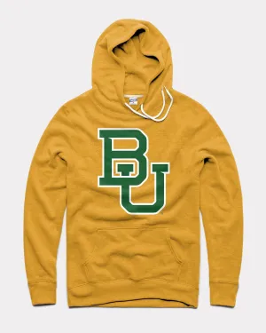 Baylor Bears Logo Gold Hoodie