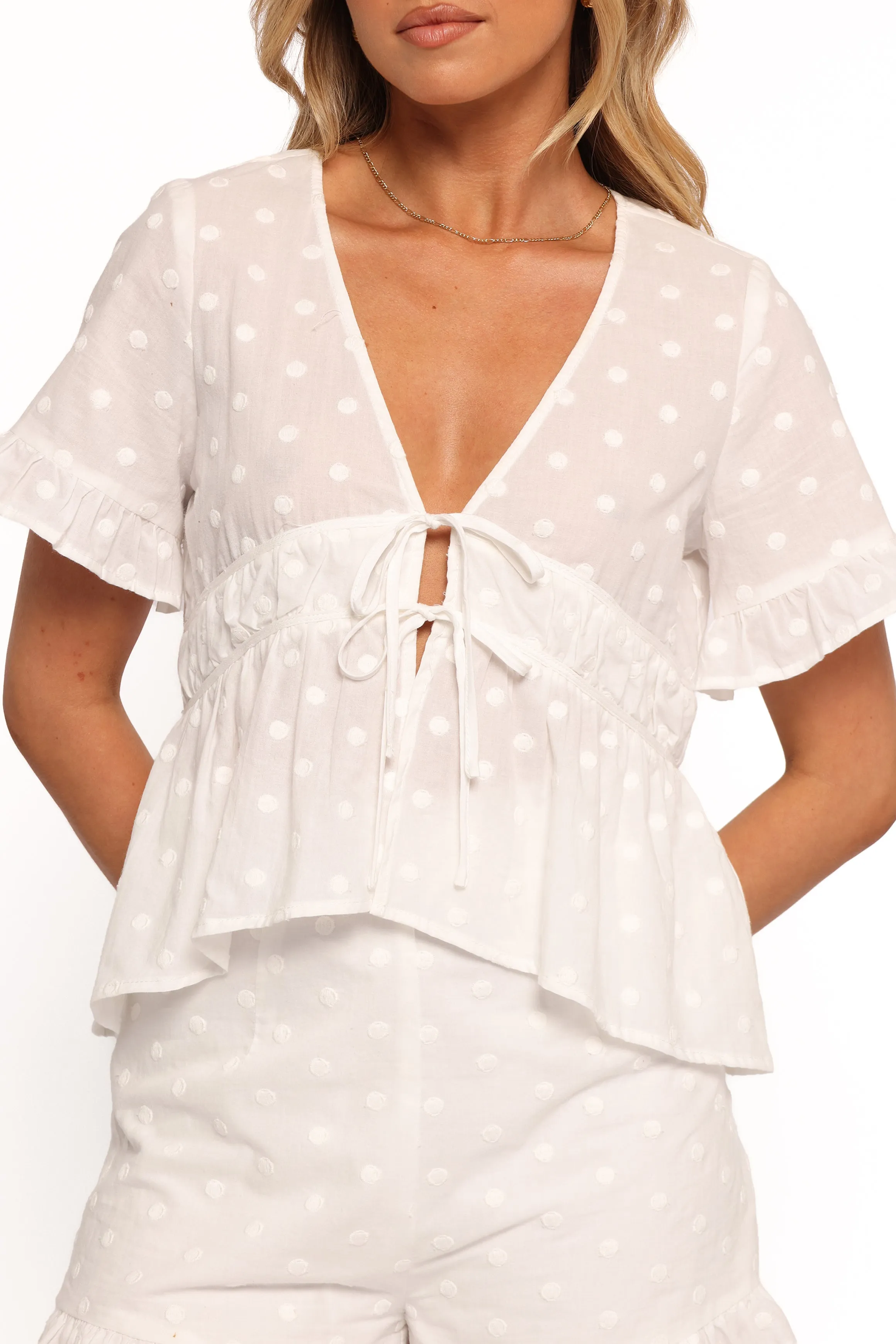 Carlen Top - White