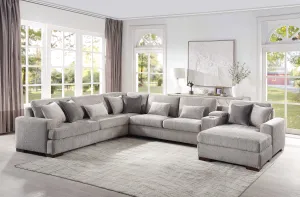 City Sky 5 Piece Sectional