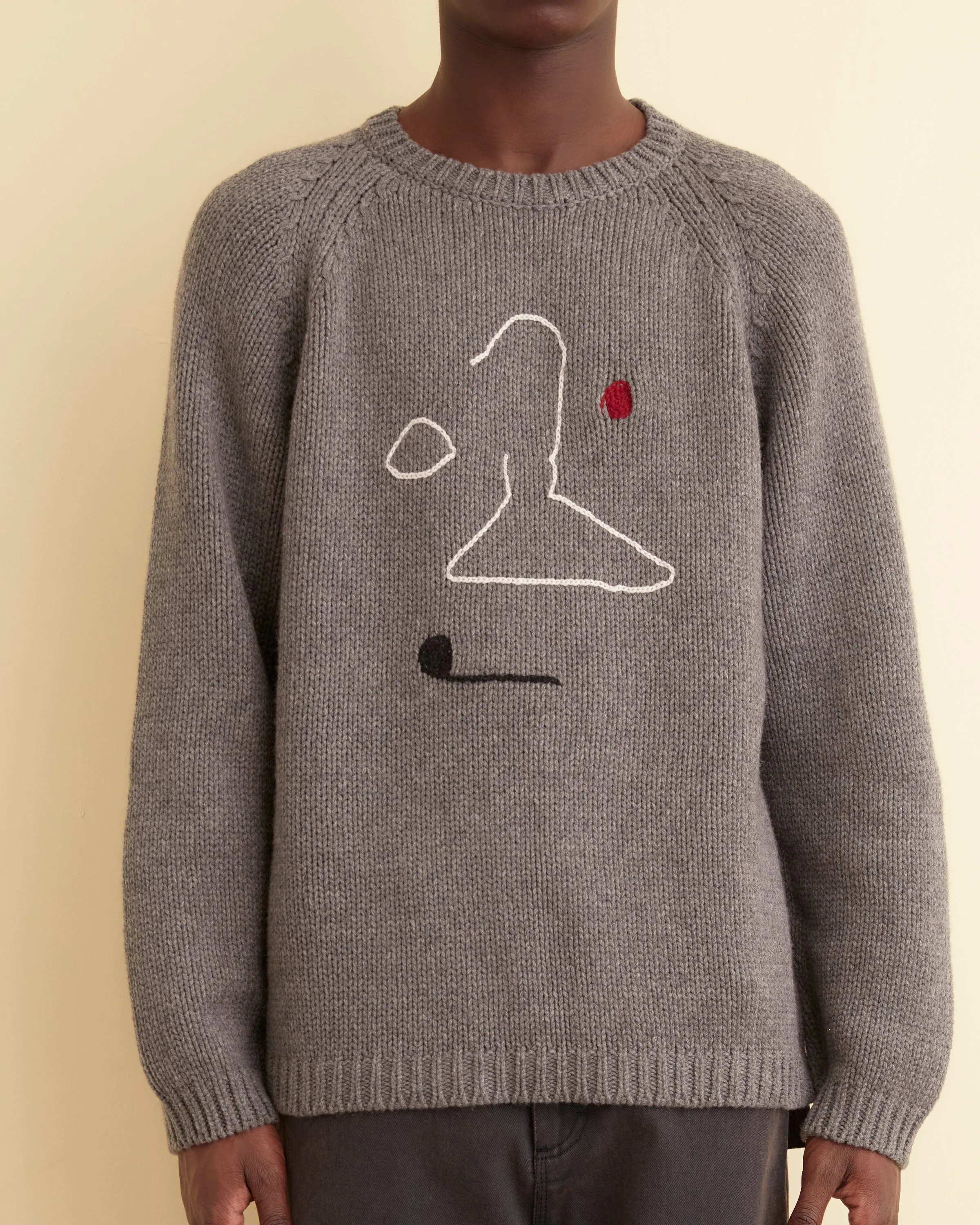 Doodle Crewneck - Grey