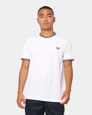 Fred Perry Twin Tipped T-Shirt White