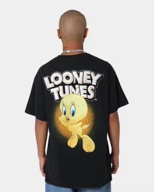 Goat Crew X Looney Tunes Tweety Vintage T-Shirt Black Wash