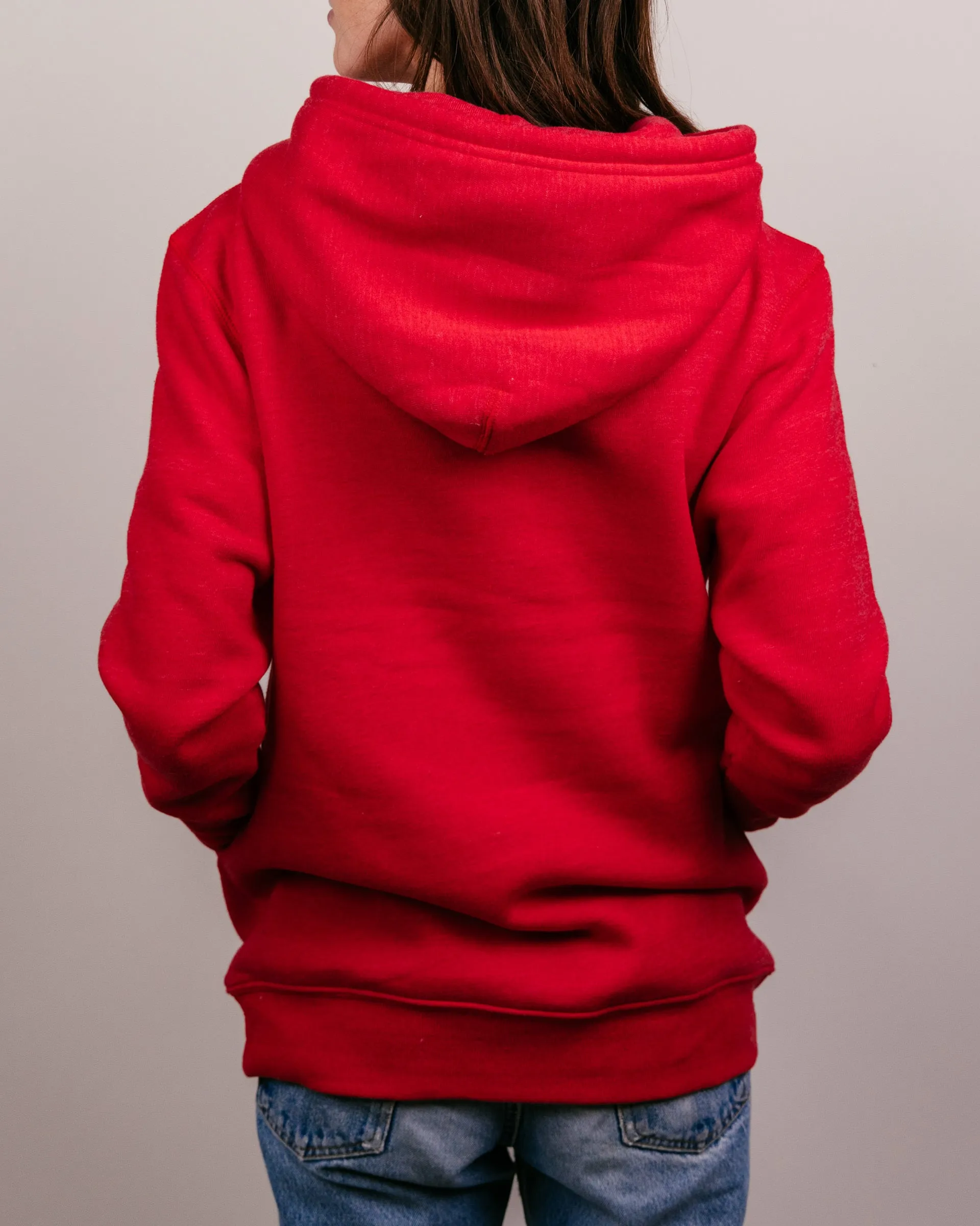 Houston Cougars Logo Red Hoodie