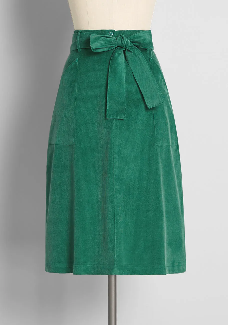 In Perfect Ac-Cord A-line Skirt