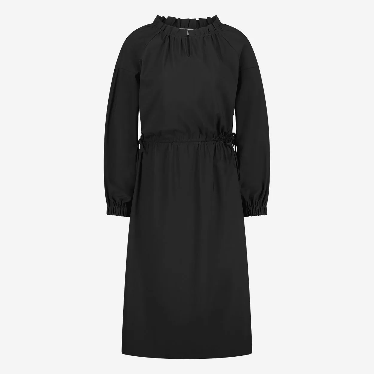 Iris Dress Technical Jersey | Black