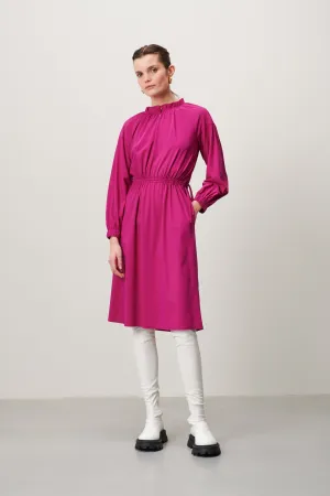 Iris Dress Technical Jersey | Fuxia