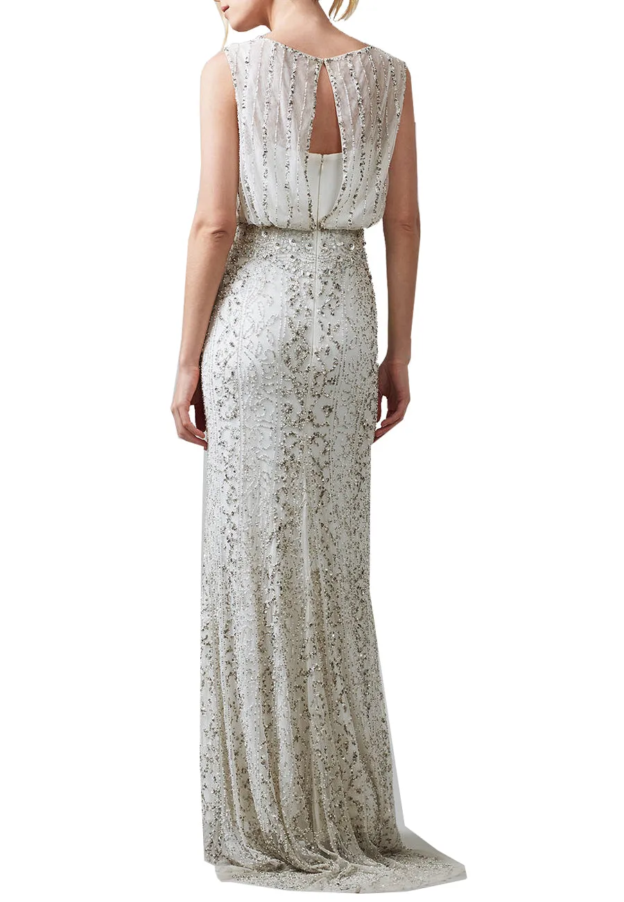 Ivory Hope Embellished Wedding Dress