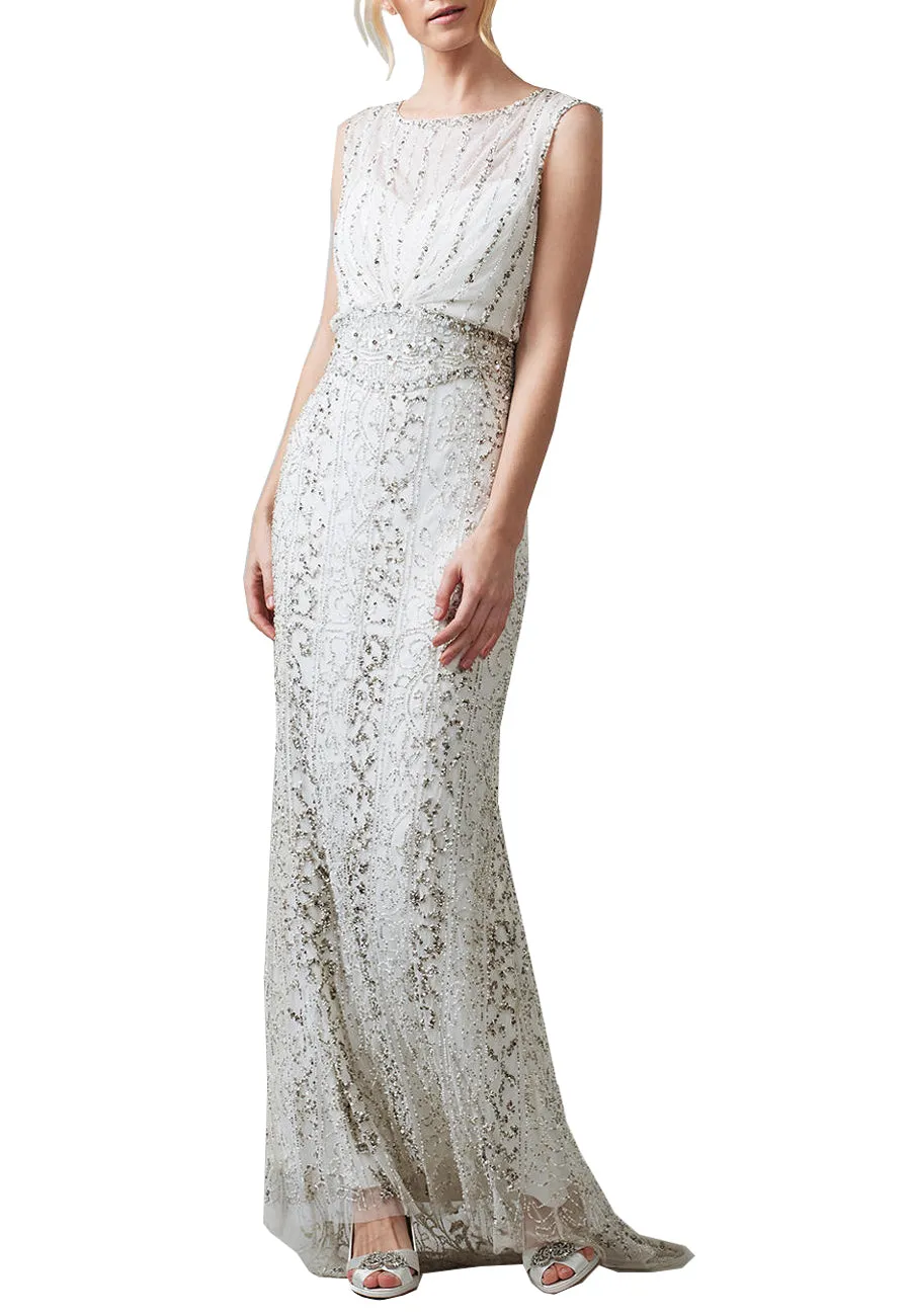 Ivory Hope Embellished Wedding Dress