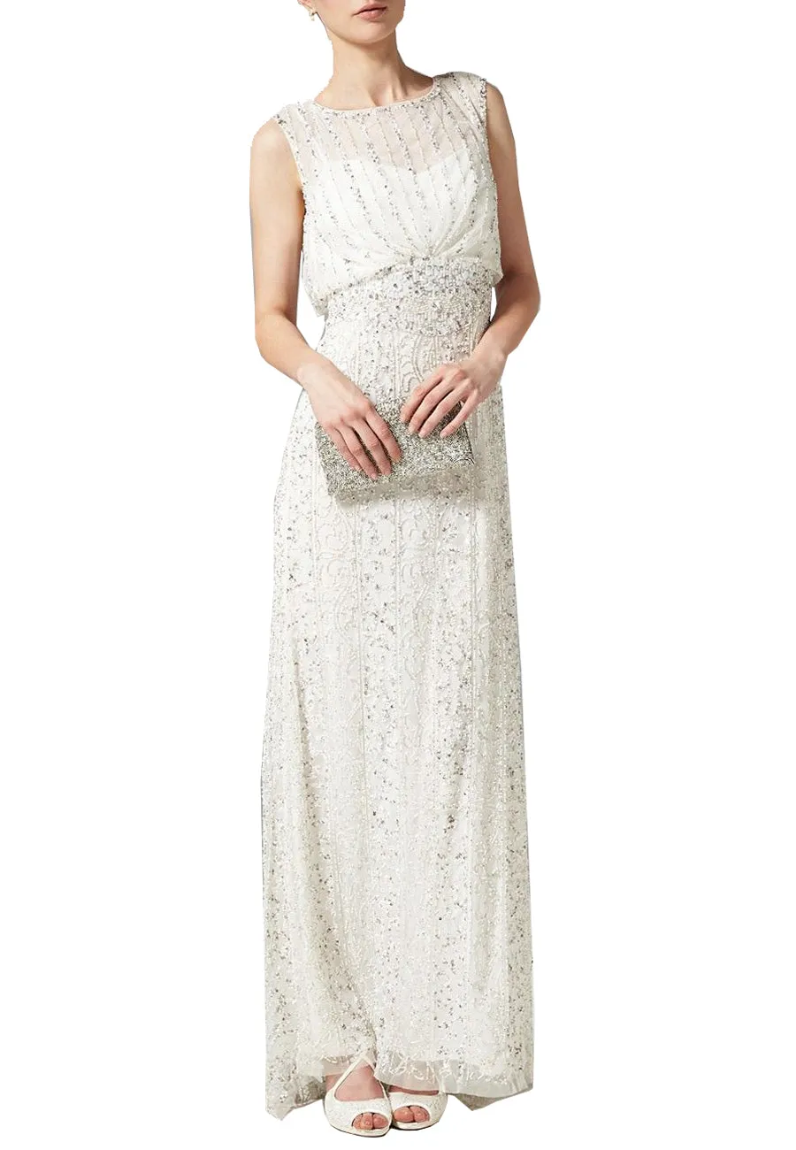 Ivory Hope Embellished Wedding Dress