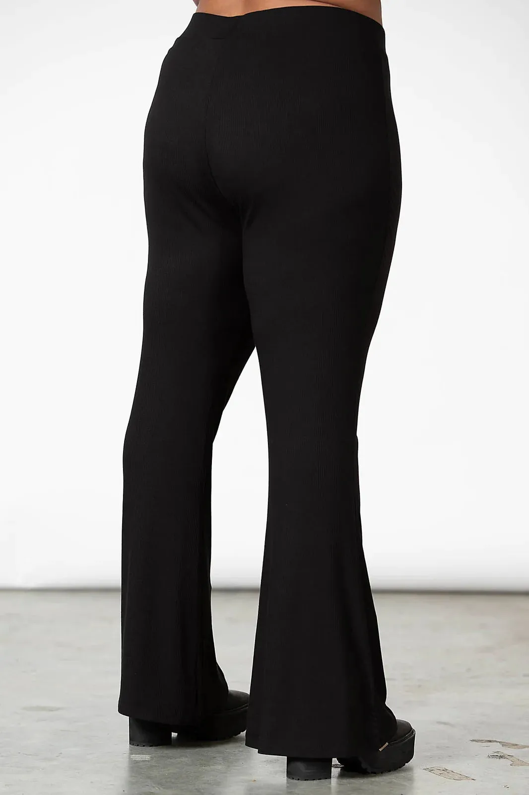 Killstar Slo-Burn Bell Bottoms Flared Leggings