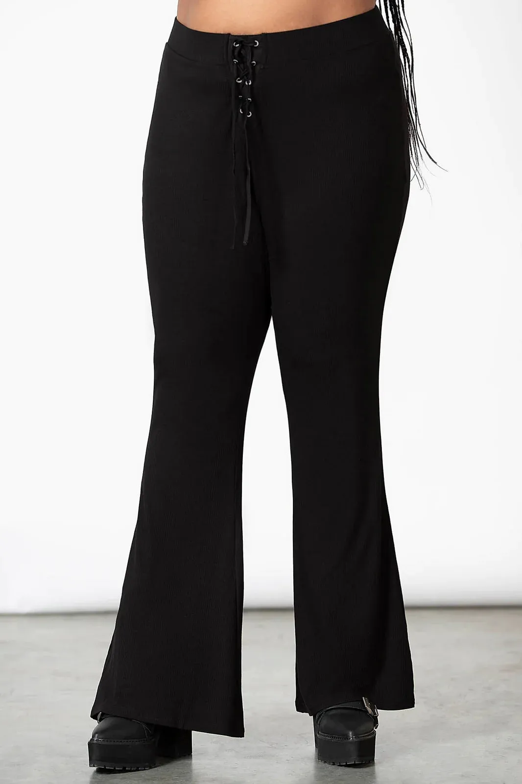 Killstar Slo-Burn Bell Bottoms Flared Leggings