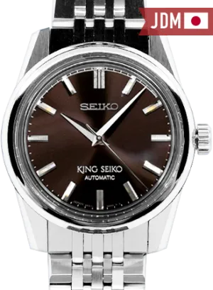 King Seiko Mechanical Automatic Tobacco Brown Ref. SDKS007