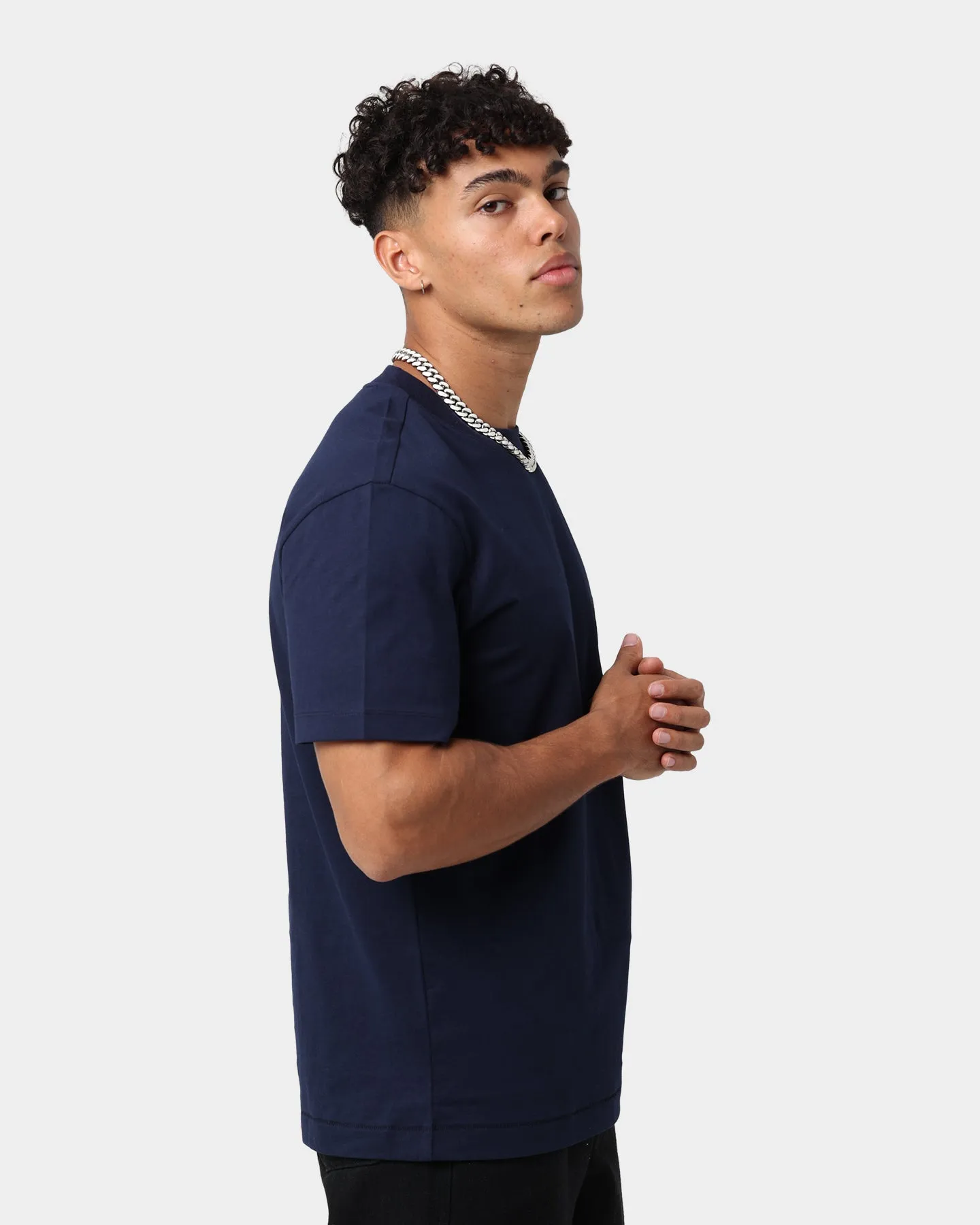 Lacoste Creative Patterns T-Shirt Navy Blue