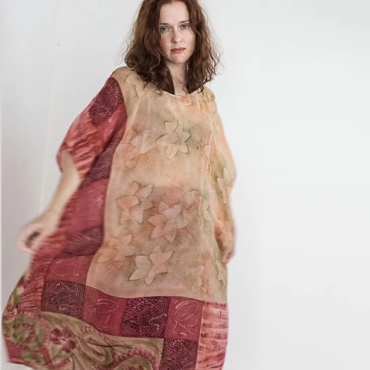 Long Silk Kaftan – Ali