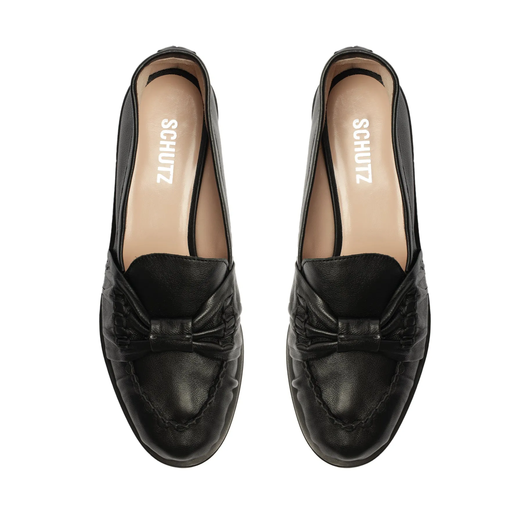 Luca Leather Flat