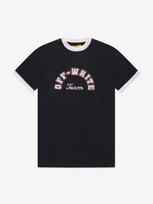 Off-White Girls Team 23 T-Shirt Dress in Black