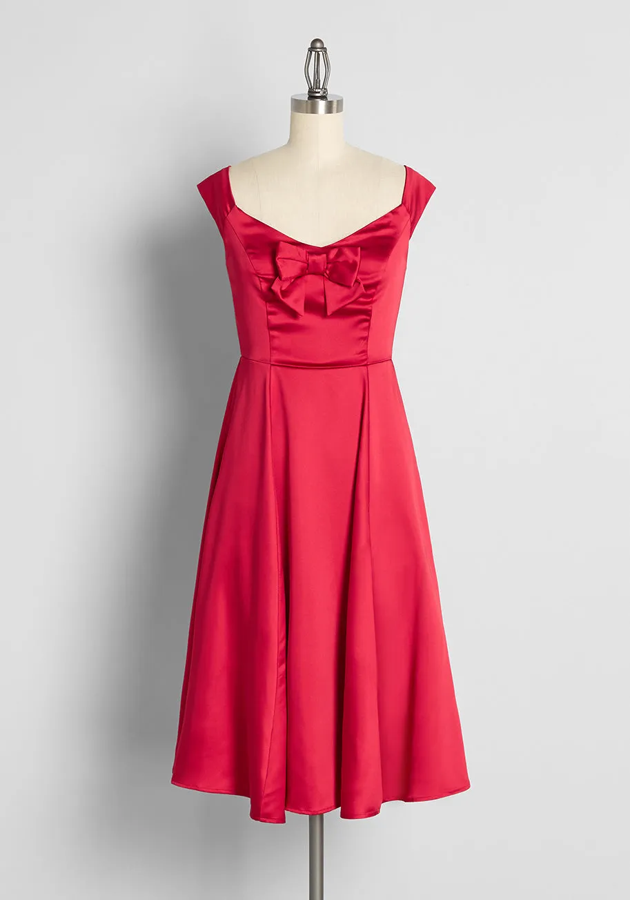 The Prettiest Present Swing Dress