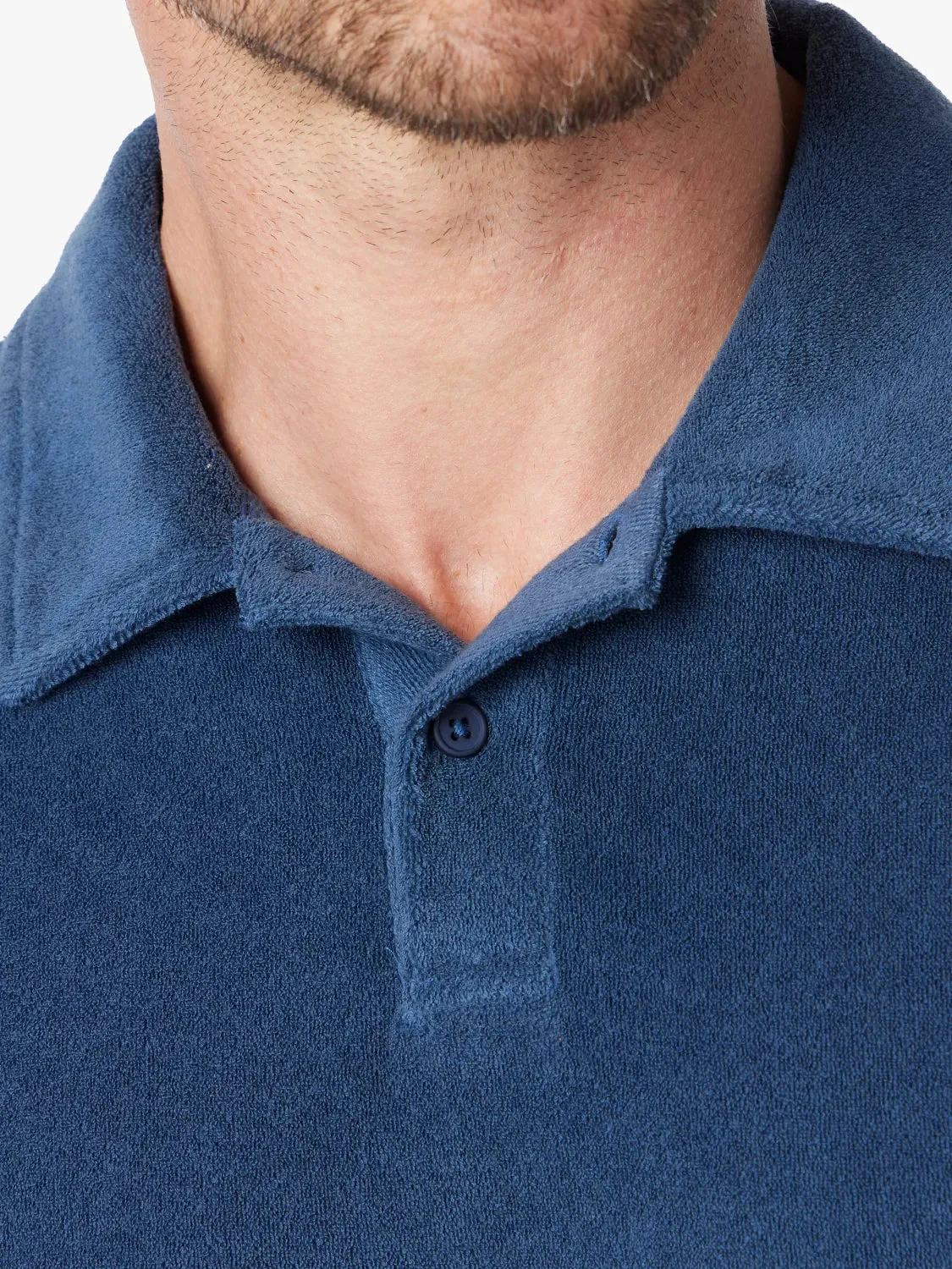 The Ravello Terry Polo | Navy