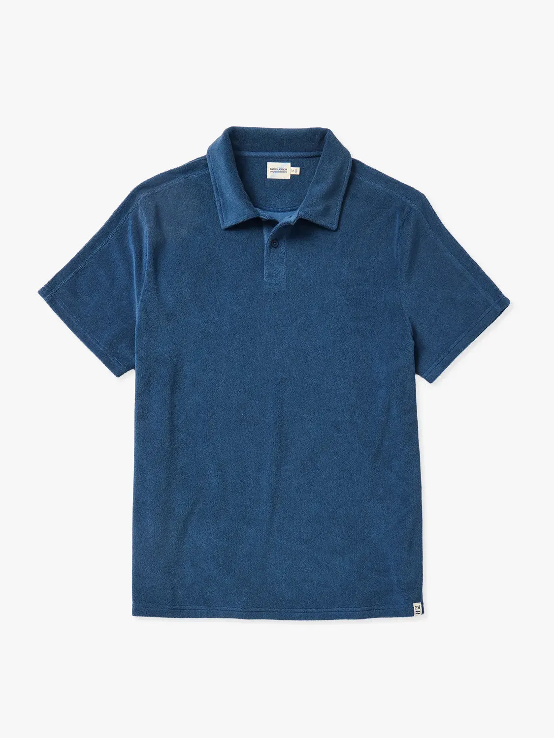 The Ravello Terry Polo | Navy