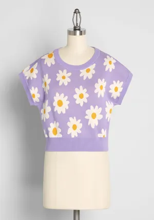 These Daisy-Filled Days Sweater Top