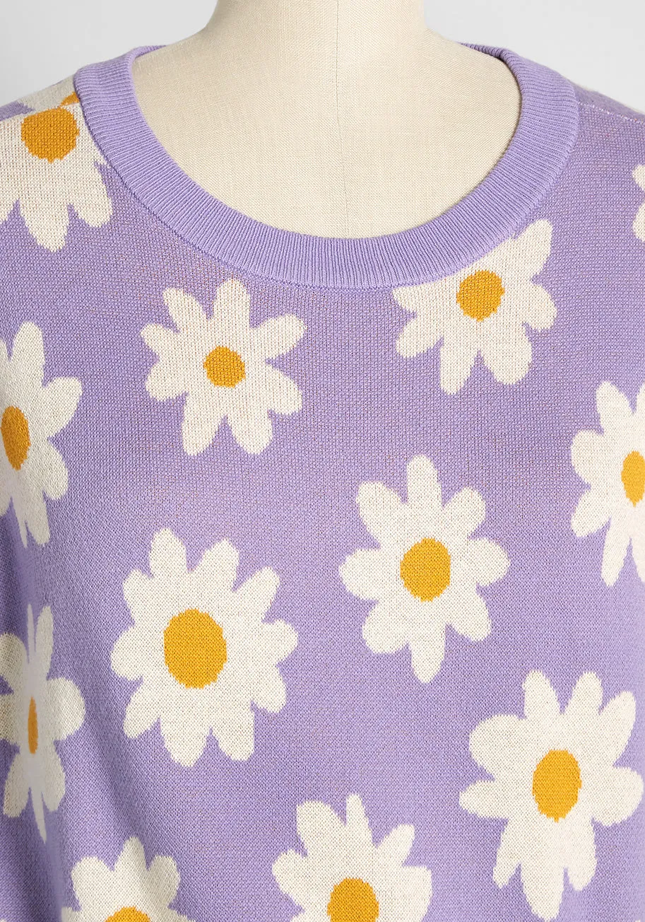 These Daisy-Filled Days Sweater Top