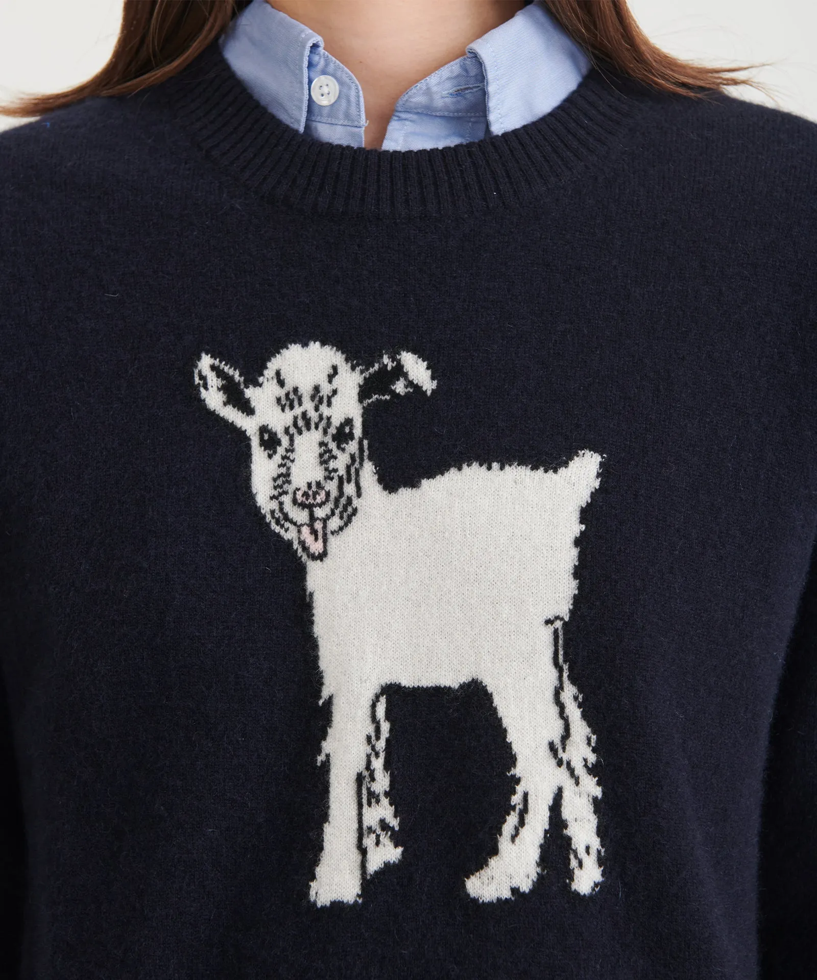 Unisex Signature Cashmere Baby GOAT Sweater